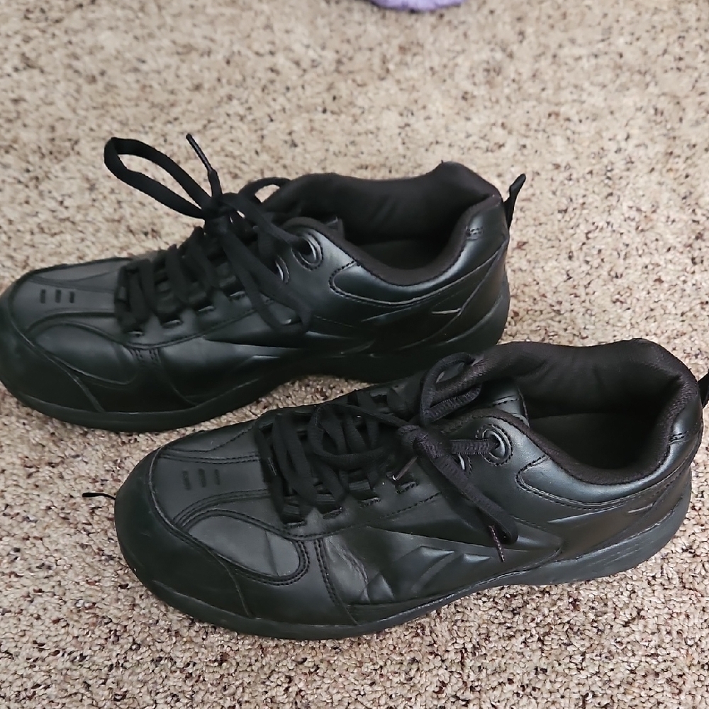Men's Black Reebok Athletic Shoes